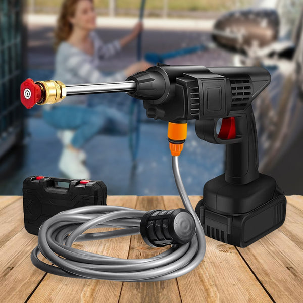 48V Portable Car Pressure Washer Kit with Rechargeable Battery