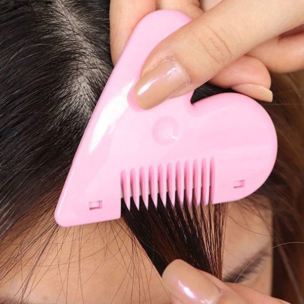 Heart Shape Baby Hair Scissors - Lightweight Stainless Steel Thinning Shears